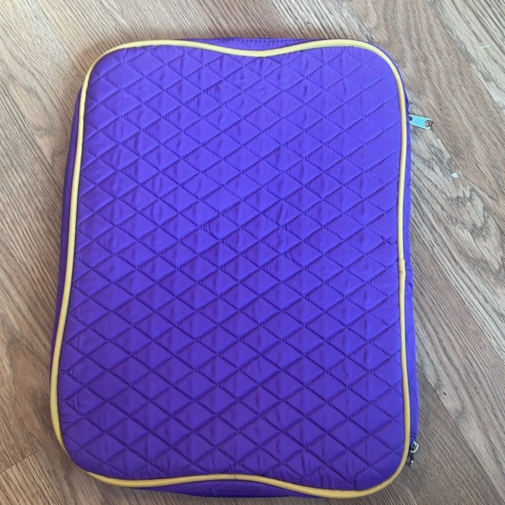 Polka Dot Laptop Sleeve Holder with Vinyl Lining
